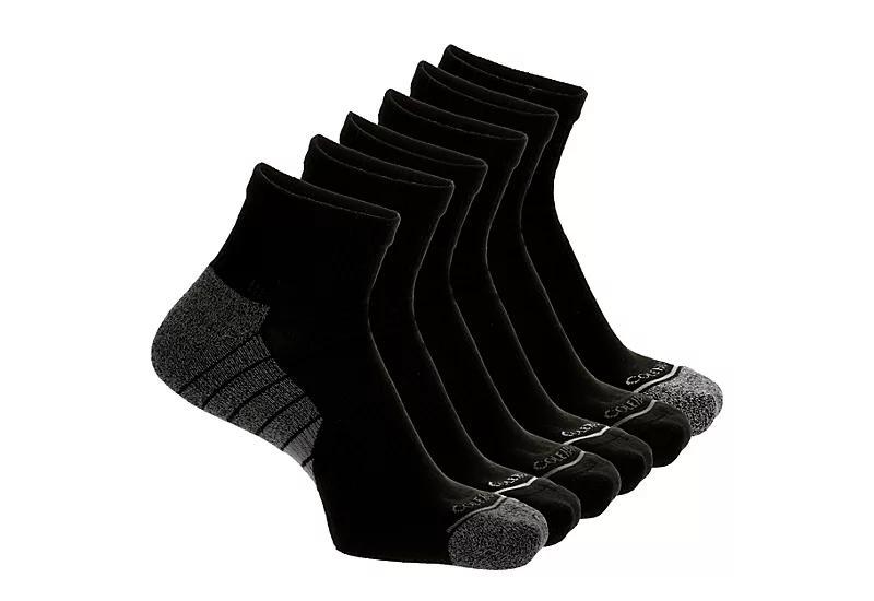 Cole Haan Men's Quarter Socks 6 Pairs Product Image