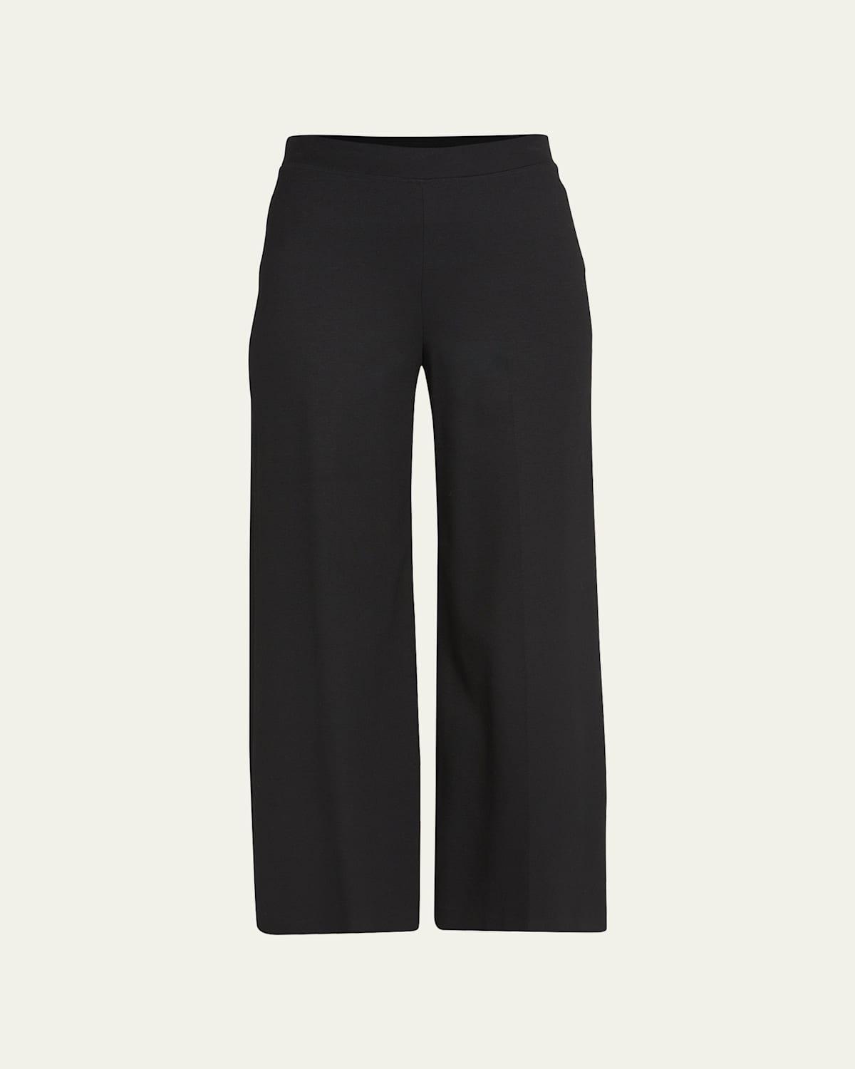 Womens Pull-On Cropped Flare Pants Product Image