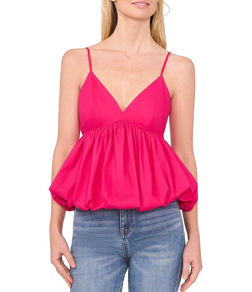 CeCe V-Neck Sleeveless Blouse Product Image