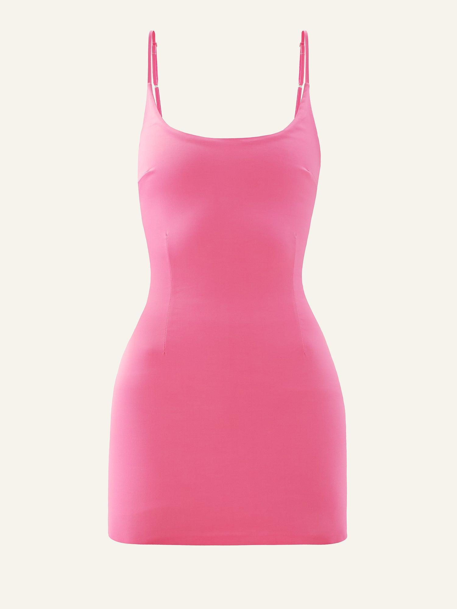 Hourglass jumpsuit in Blush Product Image