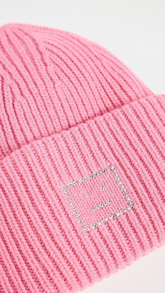 Acne Studios Face Logo Beanie | Shopbop Product Image