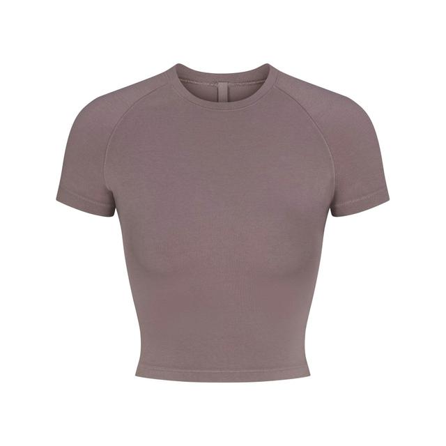 NEW VINTAGE CROPPED RAGLAN T-SHIRT | ZINC Product Image