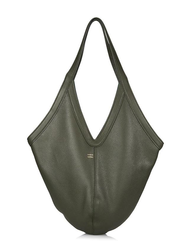 Womens Soft M Small Pebbled Leather Hobo Bag Product Image