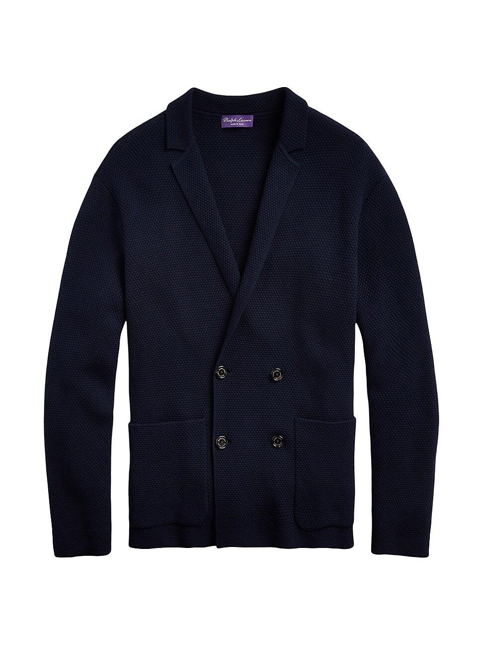 Mens Wool-Blend Blazer Cardigan Product Image