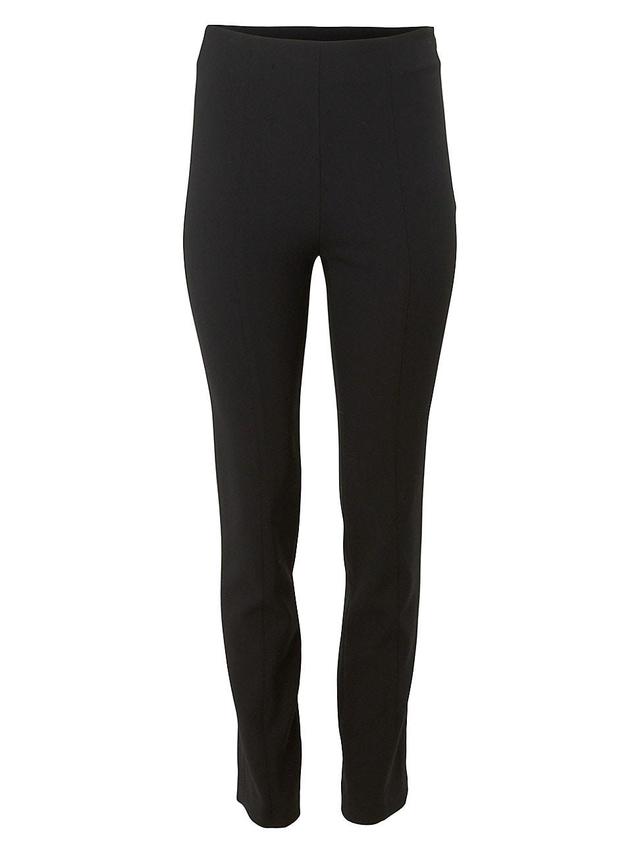 Womens Slim Pull-On Stretch Wool Pants Product Image