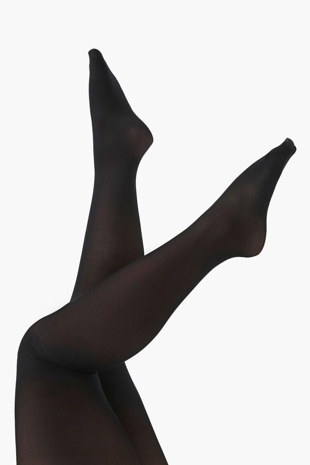 Semi-Sheer Nylon Tights | Forever 21 product image