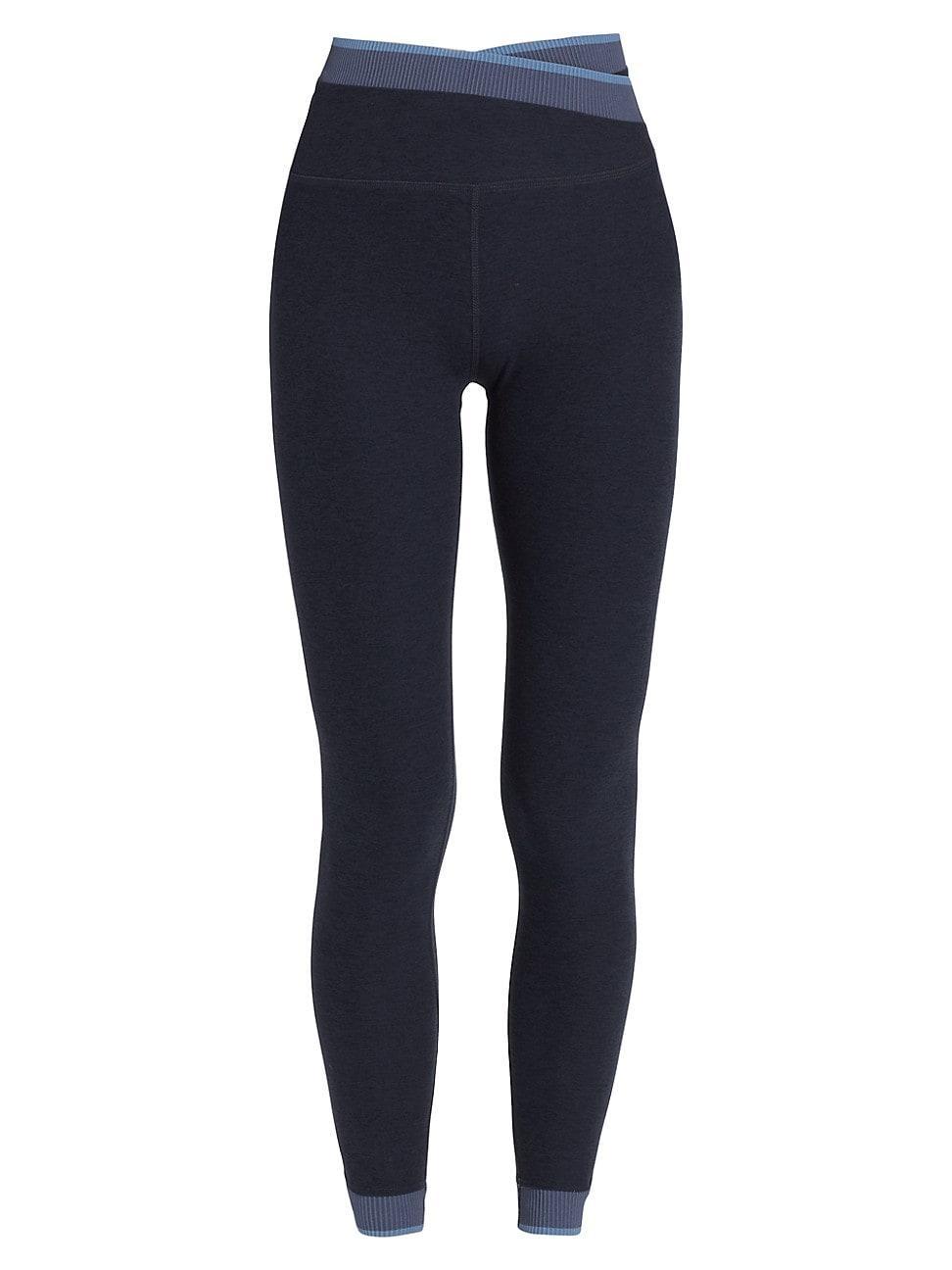 Womens Cross-Over Ankle Leggings Product Image