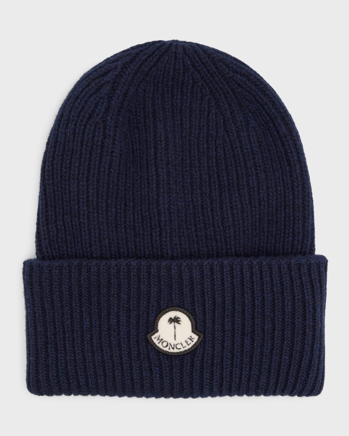 Moncler Genius x Palm Angels Beanie in Yellow Product Image