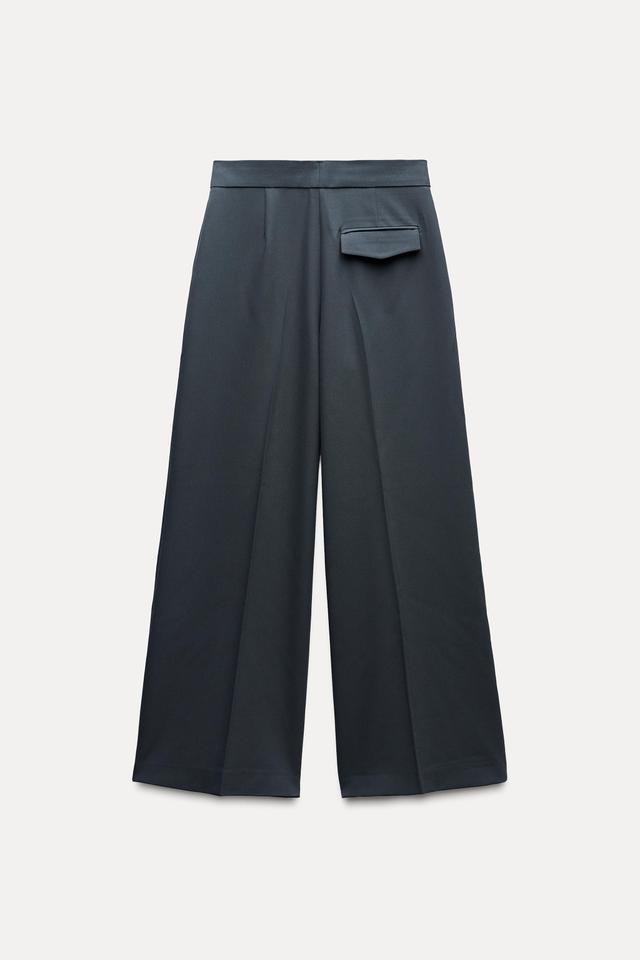 WIDE LEG PANTS WITH DARTS Product Image