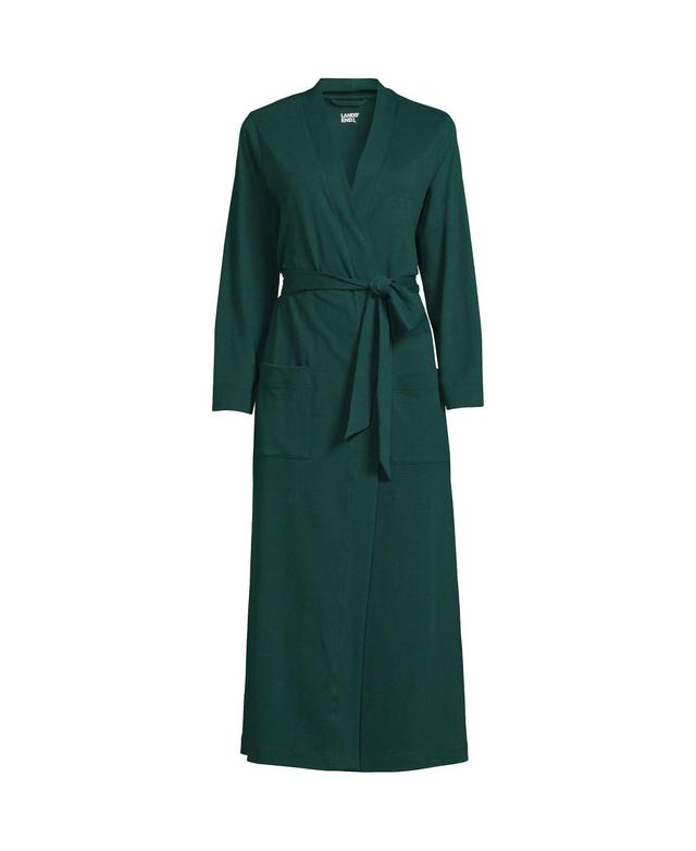 Womens Lands End Cotton Long Sleeve Robe Product Image