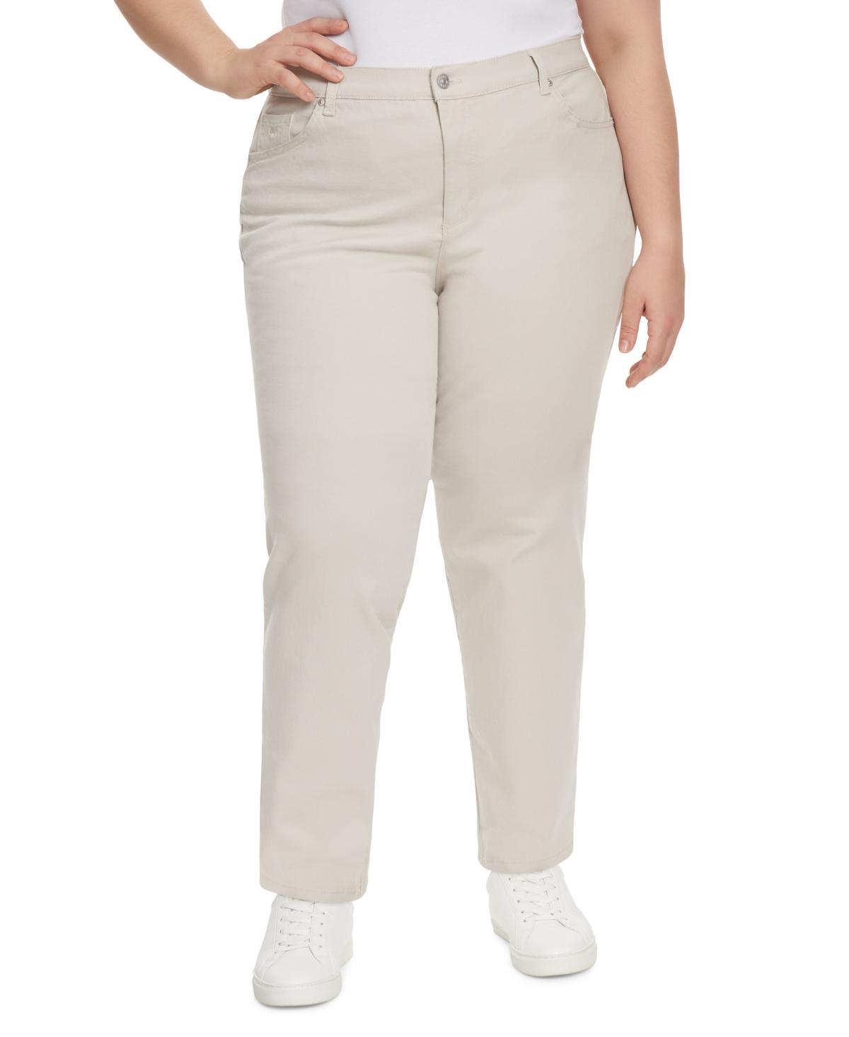 Plus Size Gloria Vanderbilt Amanda Classic Jeans, Womens Red Crush Product Image