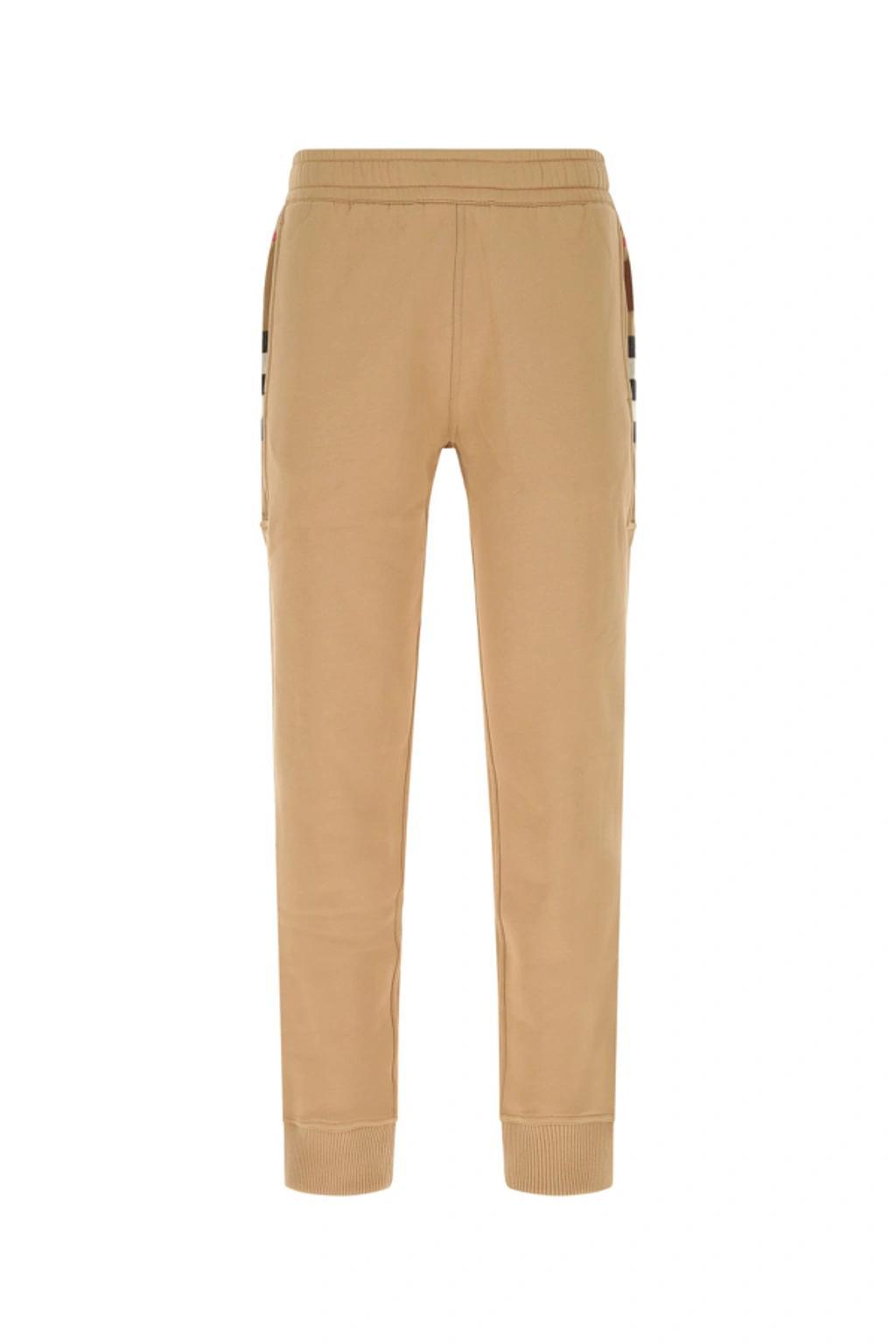 Beige Cotton Blend Joggers  Nd  Uomo Xl In Brown Product Image