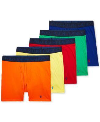 Polo Ralph Lauren 4D Flex Cooling Boxer Briefs, Pack of 5 Product Image