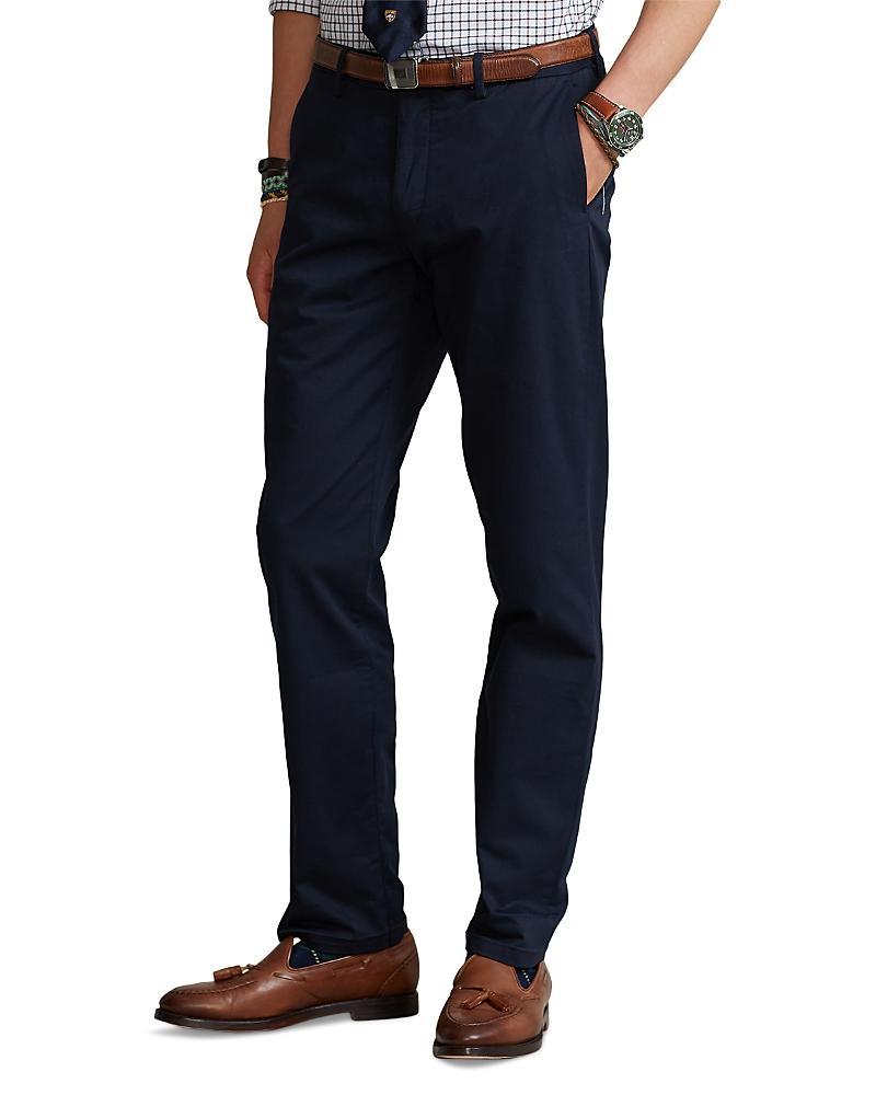 Mens Stretch Straight-Fit Chino Pants Product Image