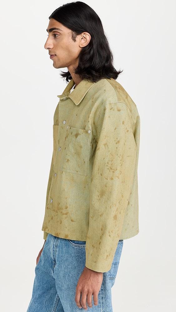 FRAME Painted Denim Shirt Jacket | Shopbop Product Image