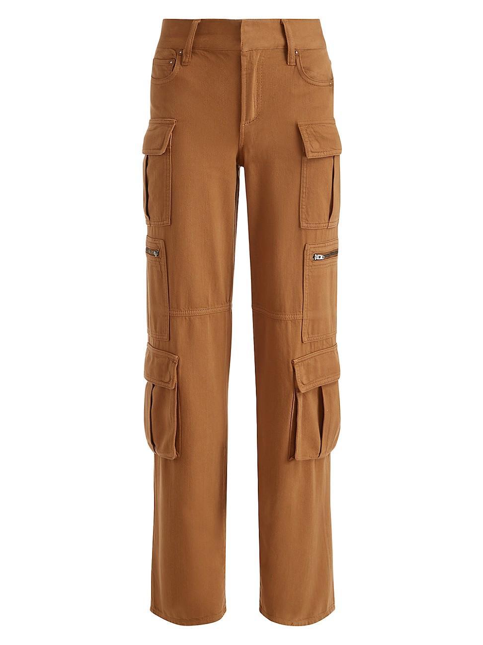 Womens Cay Denim Cargo Pants Product Image