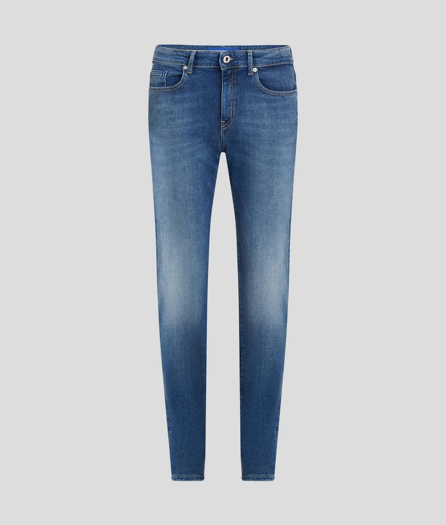 MID-RISE SLIM JEANS Product Image