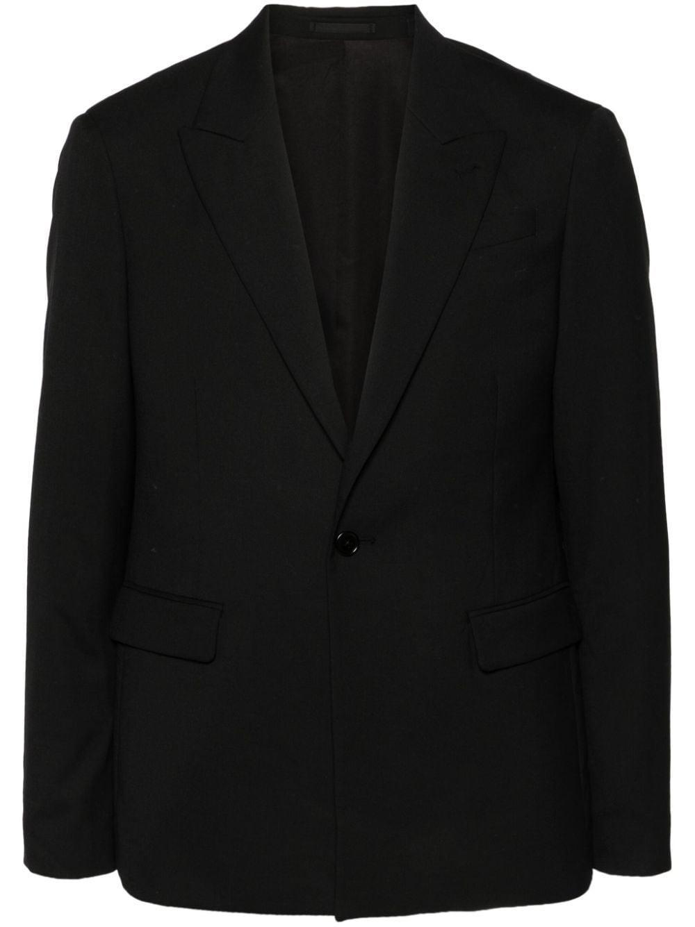 Dima Single-breasted Blazer In Black Product Image