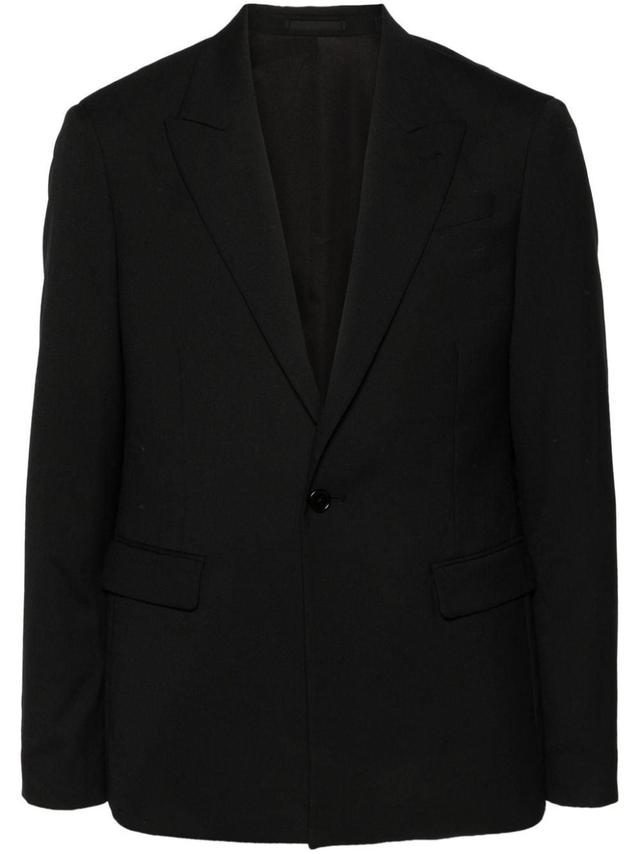 Dima Single-breasted Blazer In Black Product Image