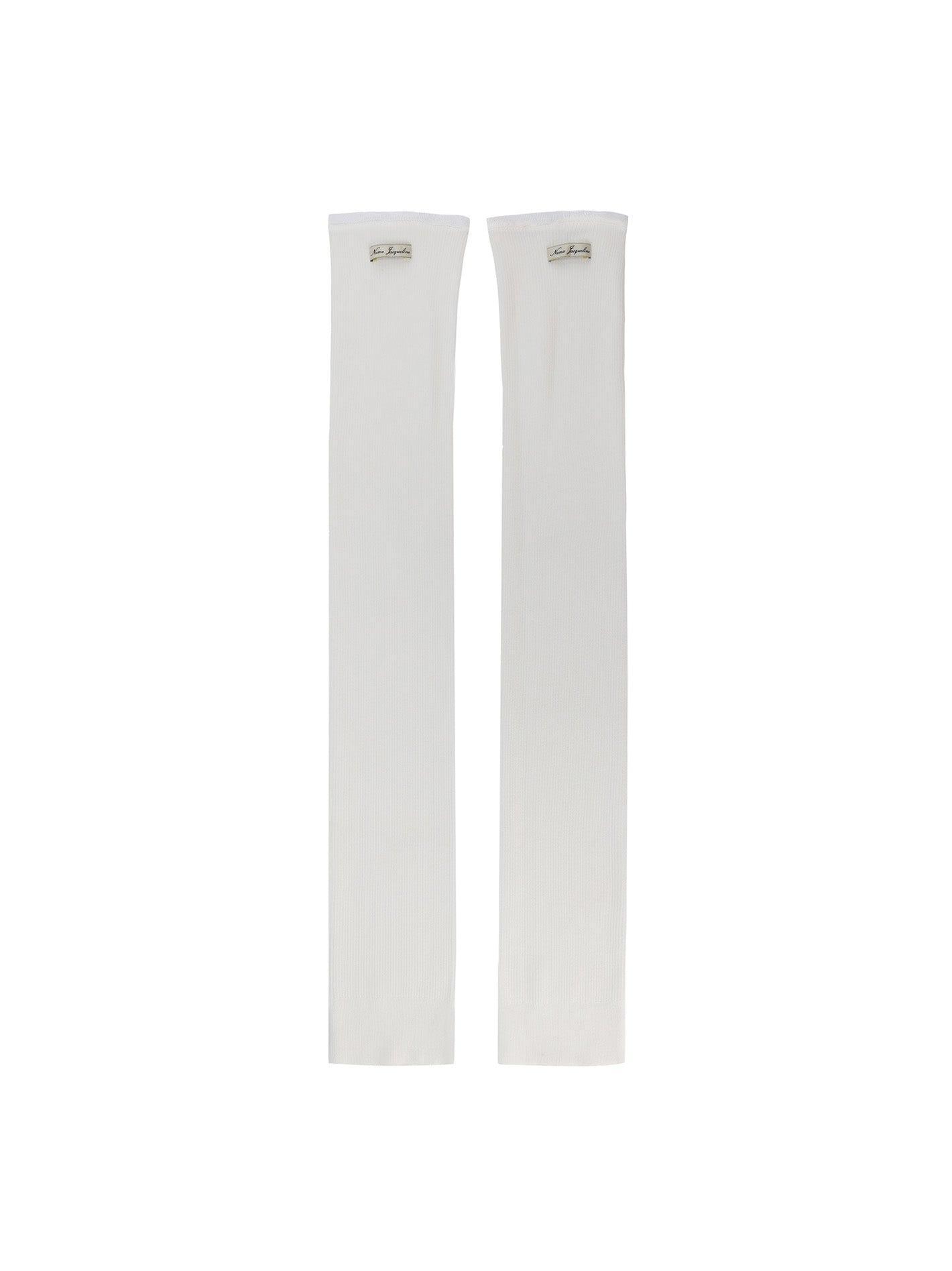 Kendall Leg Warmers (White) Product Image