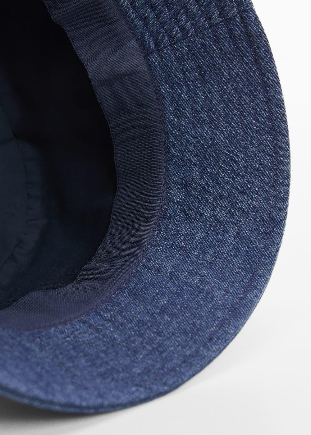 MANGO - Denim bucket hat - One size - Women Product Image