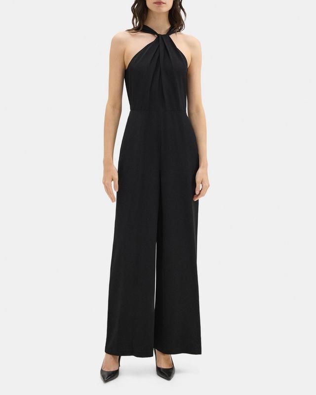 Twisted Jumpsuit in Viscose Product Image