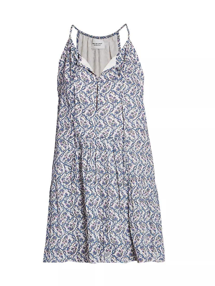 Kayne Paisley-Print Swing Dress Product Image