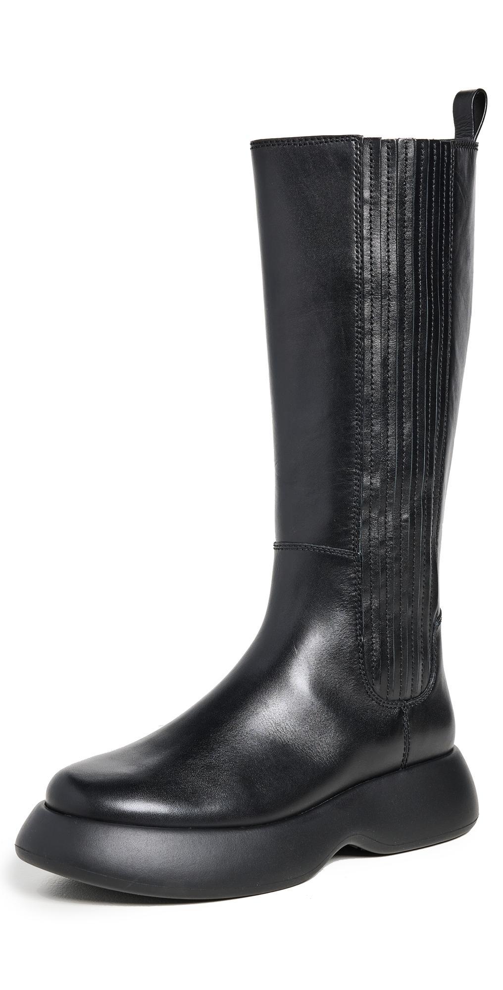 Womens Mercer Leather Chelsea Boots Product Image