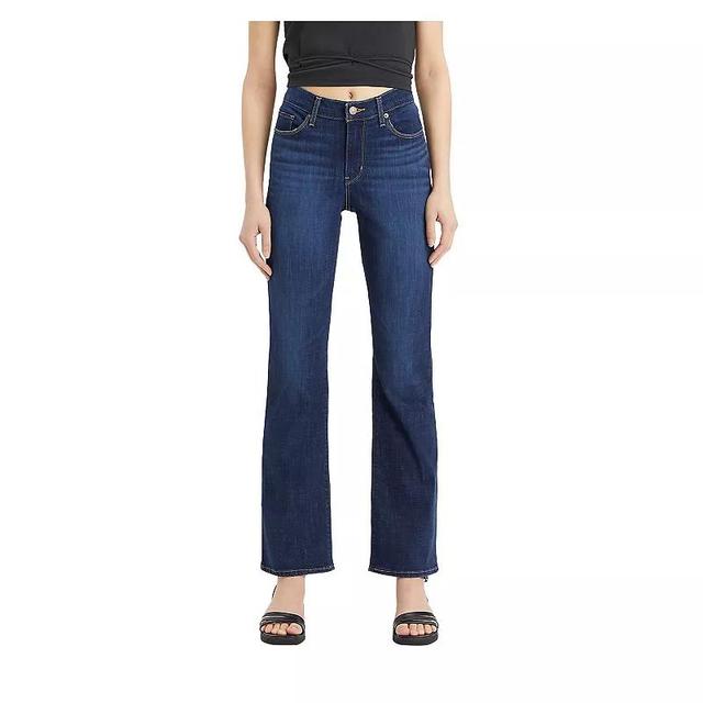 Levis Womens Mid-Rise Classic Bootcut Jeans - Cobalt Honor 14 Product Image