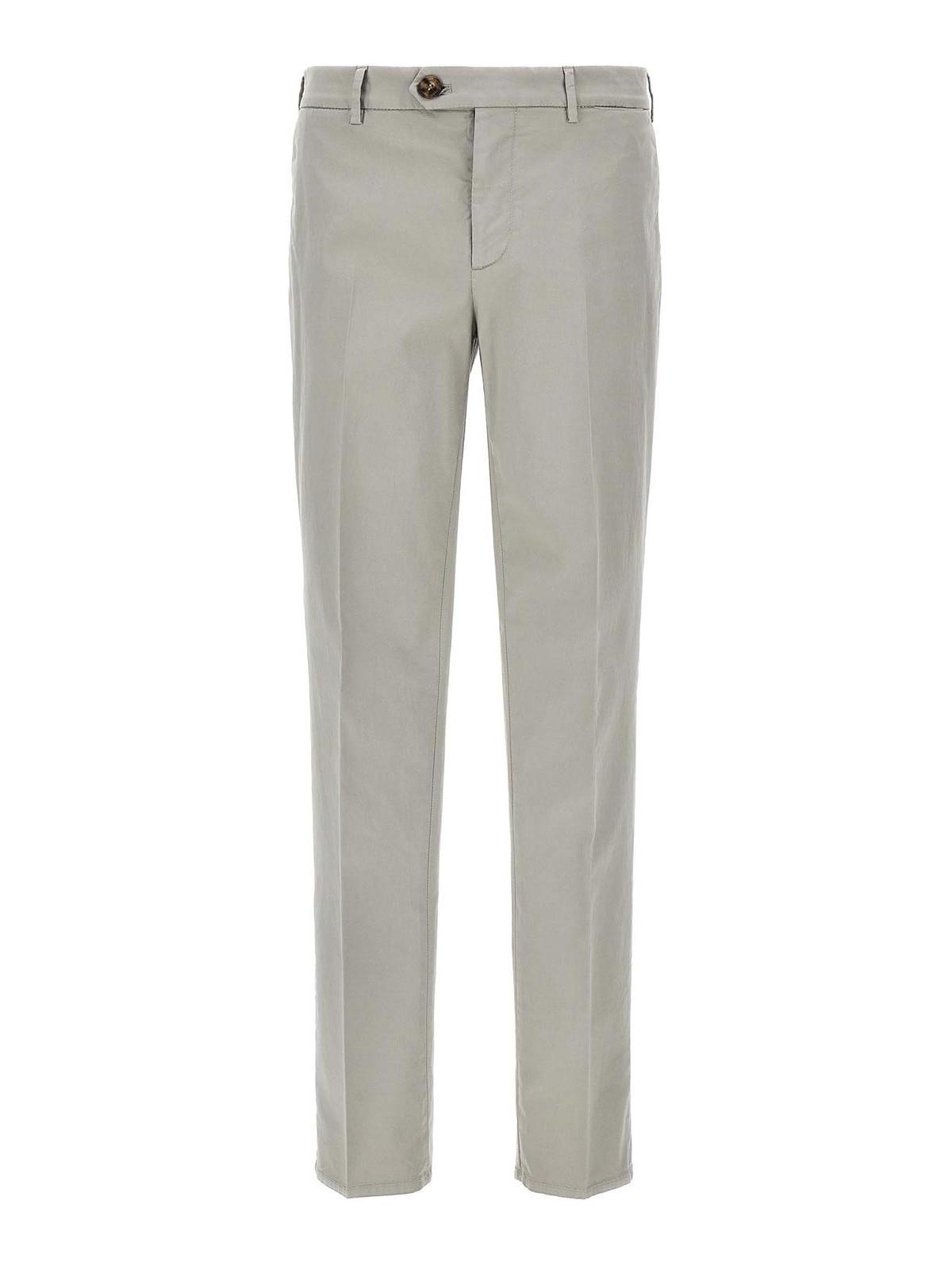 BRUNELLO CUCINELLI Chinos In Grey Product Image