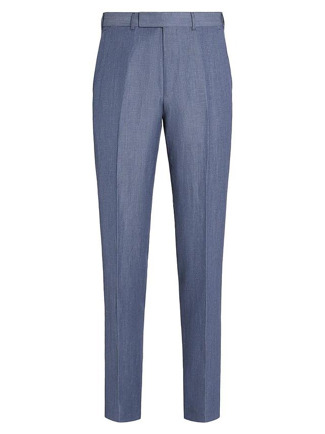 Mens Centoventimila Wool and Linen Pants Product Image