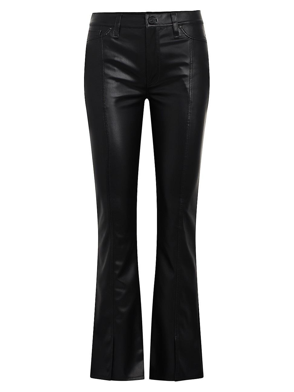 Womens Barbara High-Rise Vent Bootcut Pants Product Image