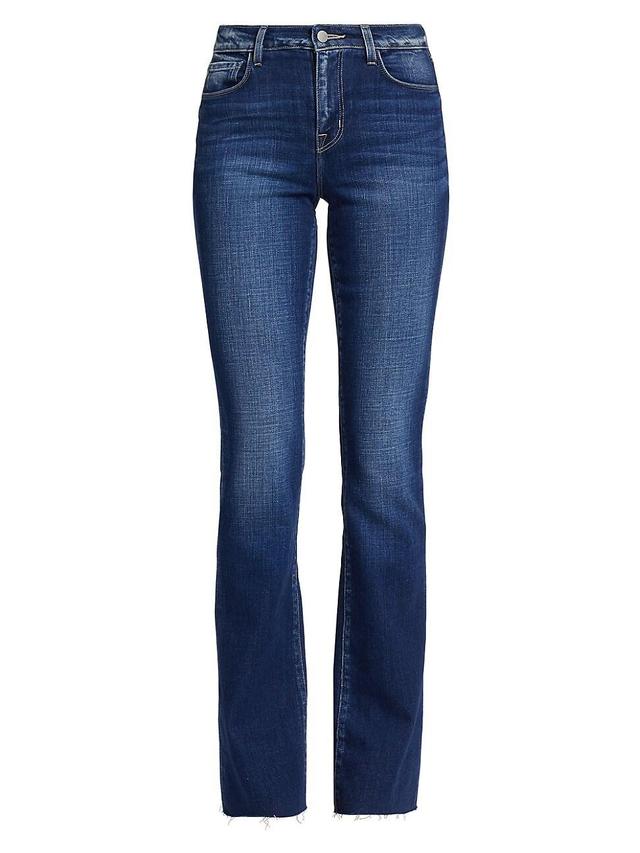 Womens Ruth High-Rise Straight-Leg Jeans Product Image