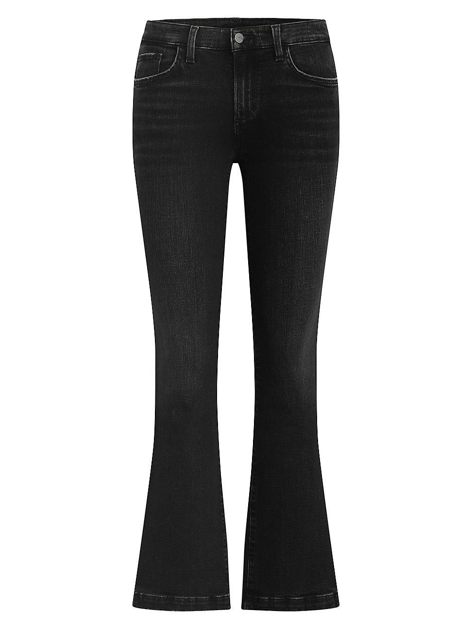 Womens Provocateur Split Boot-Cut Jeans Product Image