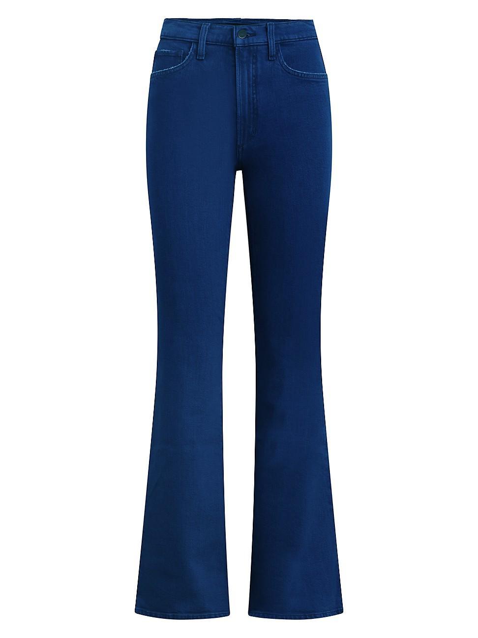 Womens Molly High-Rise Flared Jeans Product Image