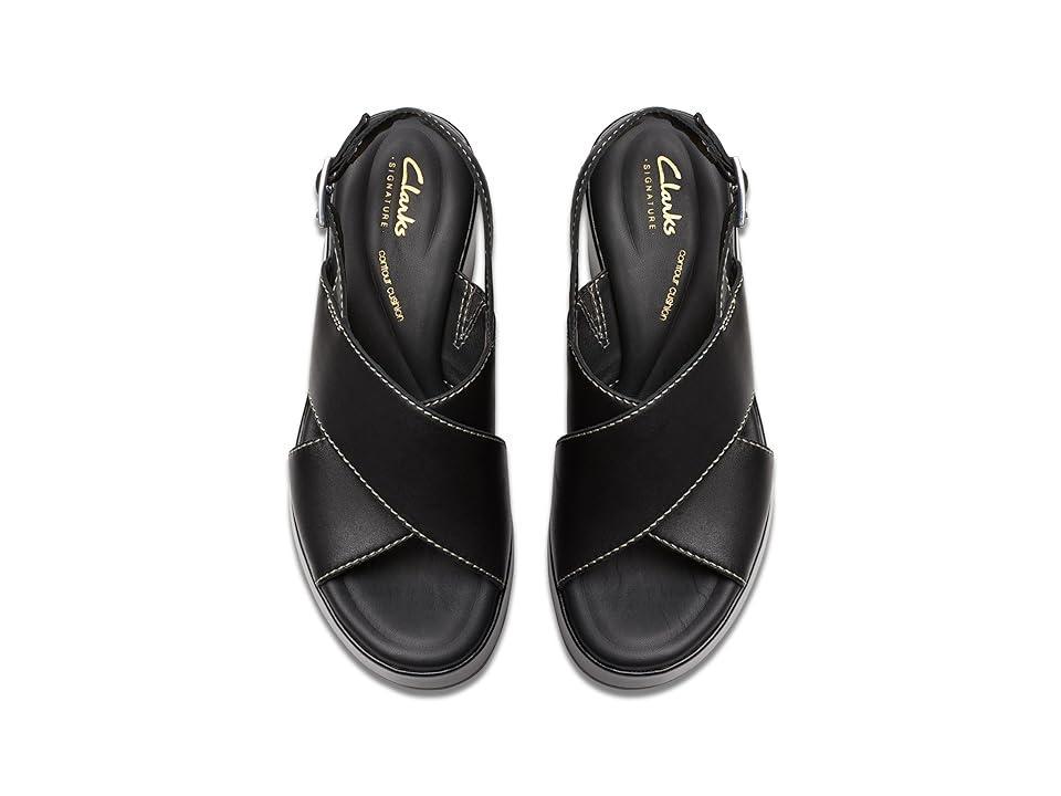 Clarks Manon Wish Leather) Women's Sandals Product Image