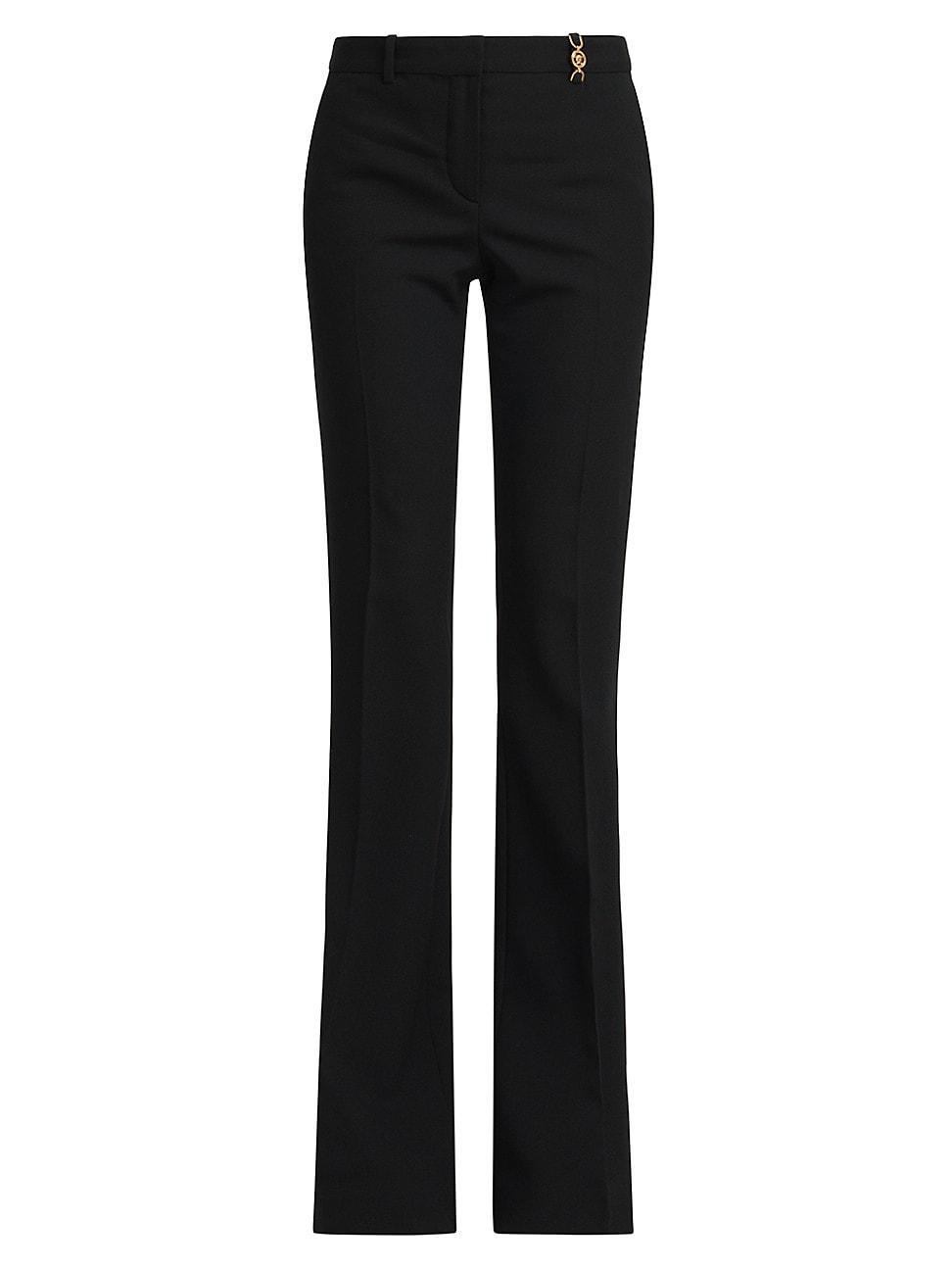 Womens Wool Flared Pants Product Image