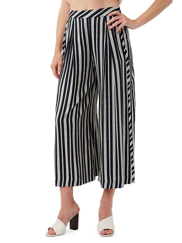 Womens Seabay Striped Culotte Pants Product Image