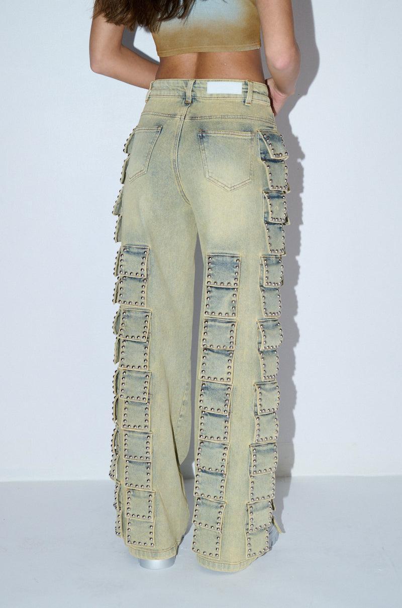 ONE AFTER ANOTHER DENIM PANT Product Image