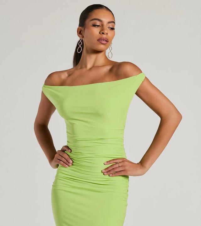 Tricks Of The Trade Convertible Bodycon Midi Dress Product Image