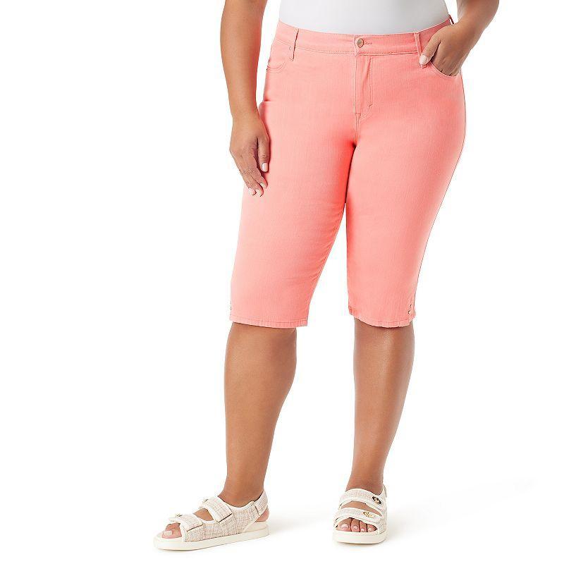 Plus Size Gloria Vanderbilt Lorelai Skimmer Pants, Womens Product Image