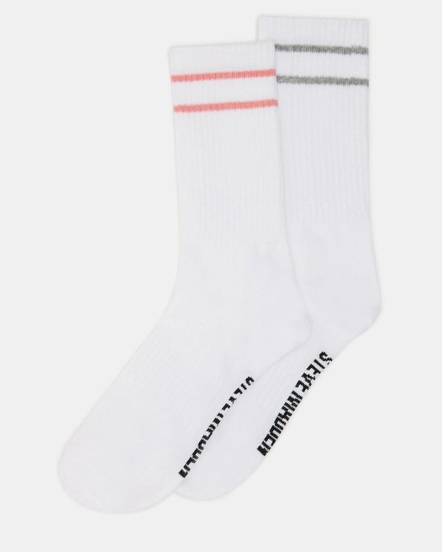 TRACK SOCKS WHITE Female Product Image