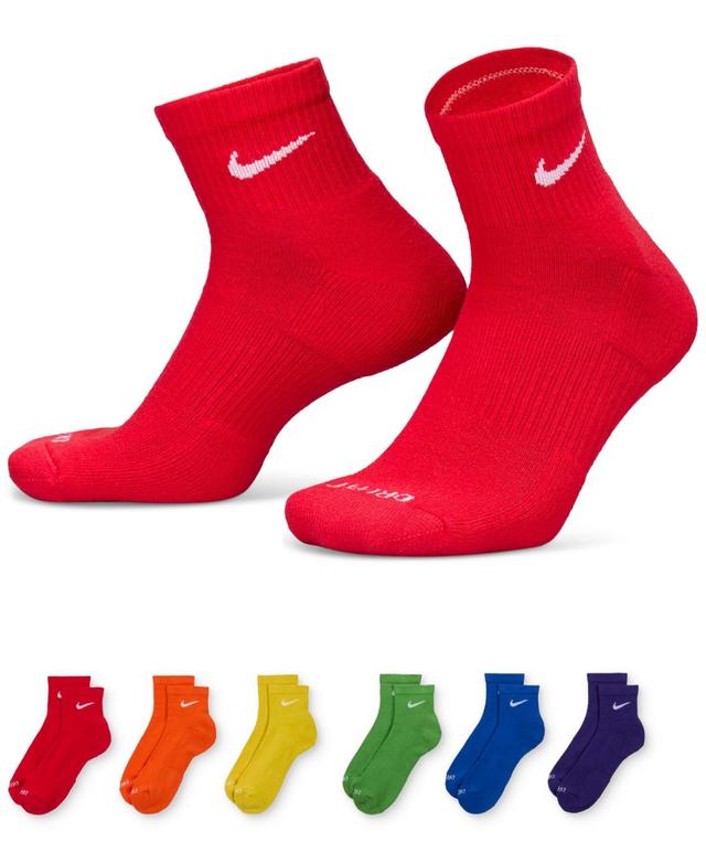 Nike Unisex 6-Pk. Dri-fit Quarter Socks Product Image