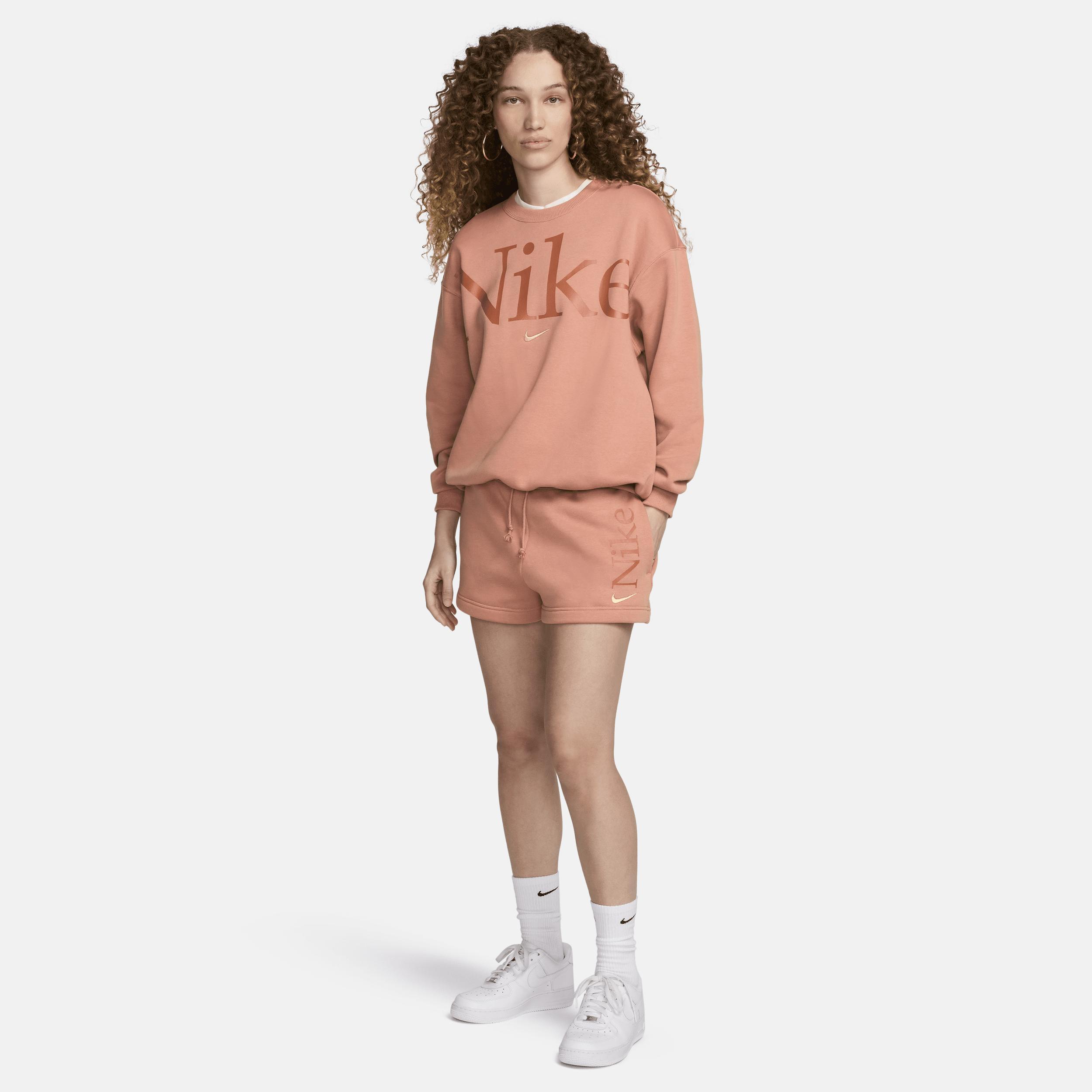 Women's Nike Sportswear Phoenix Fleece Loose High-Waisted 2" Logo Shorts Product Image