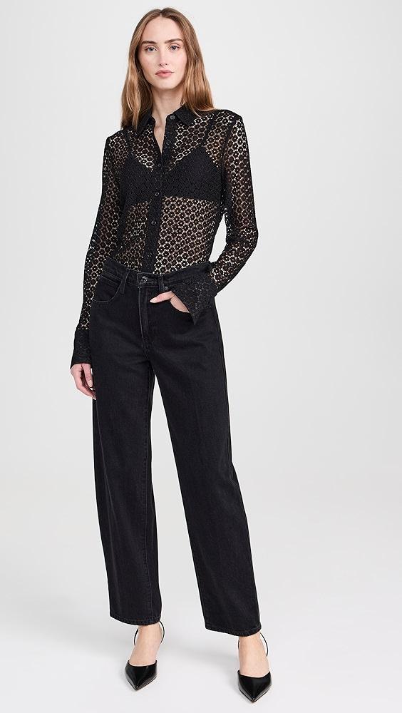 rag & bone Yvette Lace Shirt | Shopbop Product Image