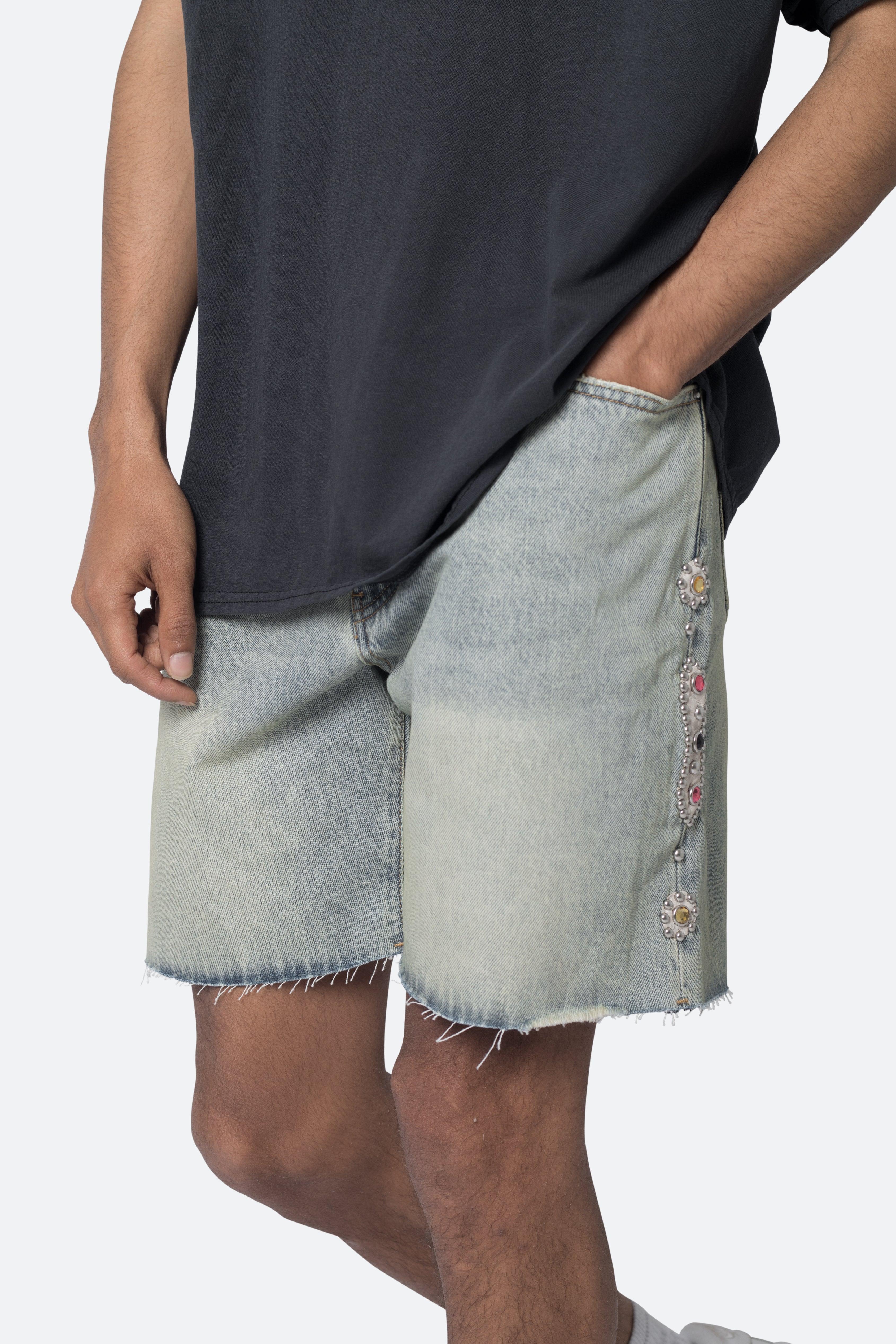 Mojave Denim Shorts - Vintage Blue Product Image