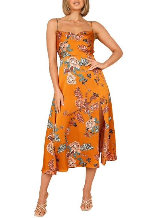 Petal & Pup Alejandra Floral Print Midi Dress Product Image