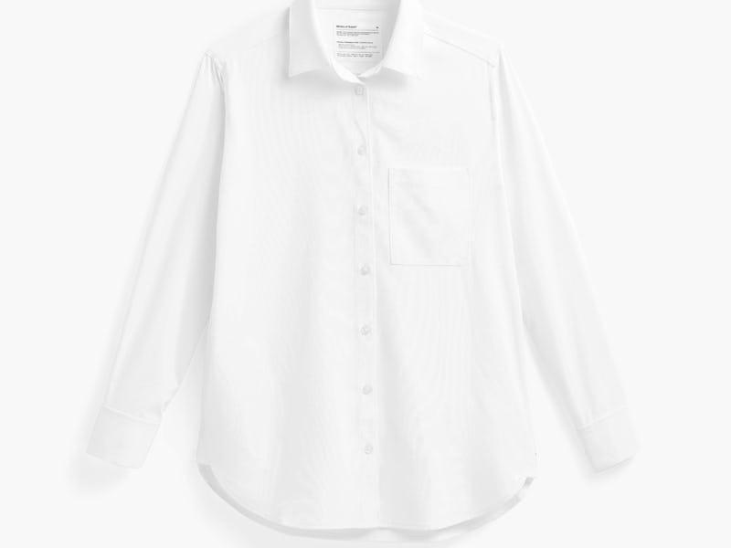 White (Relaxed) Women's AeroZero° Shirt Product Image