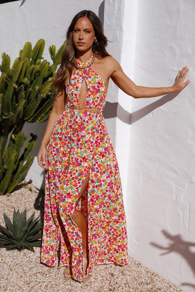 Dreams For You Maxi Dress Floral Product Image