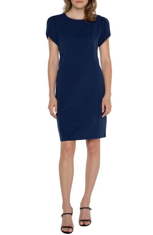 Liverpool Los Angeles Short Sleeve Sheath Dress Product Image